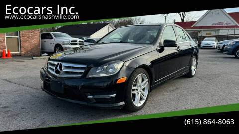 2013 Mercedes-Benz C-Class for sale at Ecocars Inc. in Nashville TN