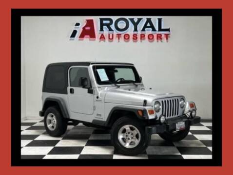 2003 Jeep Wrangler for sale at Royal AutoSport in Elk Grove CA