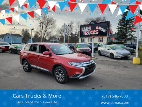 2016 Mitsubishi Outlander for sale at Cars Trucks & More in Howell MI