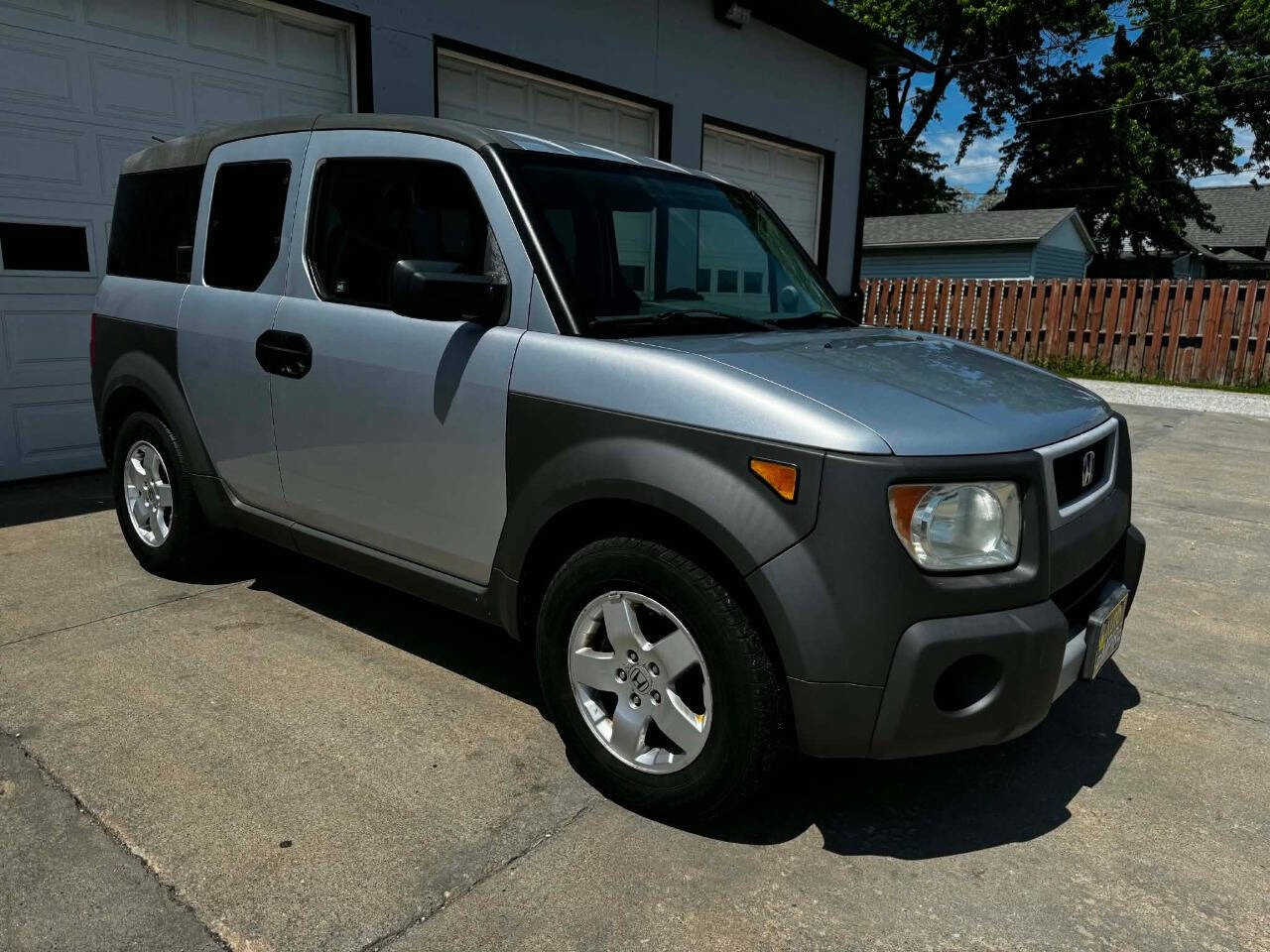 Silver 2003 Honda Element EX AWD EX 4dr SUV 2