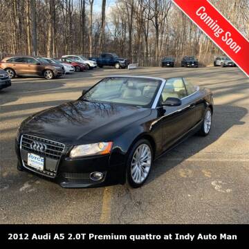 2012 Audi A5 for sale at INDY AUTO MAN in Indianapolis IN