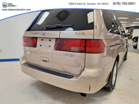 2001 Honda Odyssey EX