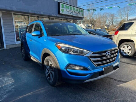 2017 Hyundai Tucson for sale at Emerald Auto Sales in Spencer MA