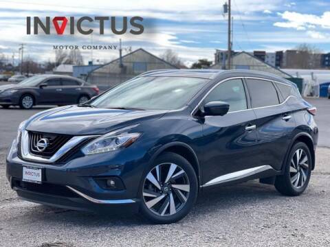 2017 Nissan Murano for sale at INVICTUS MOTOR COMPANY in West Valley City UT