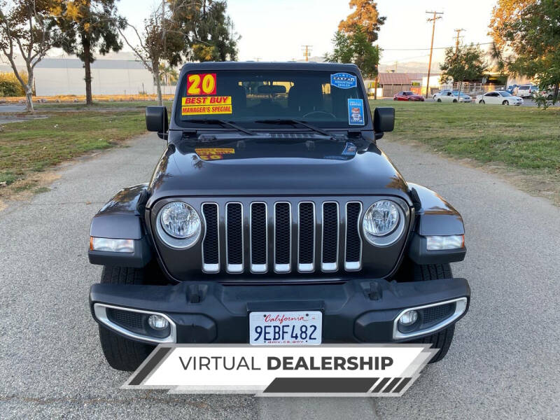 2020 Jeep Wrangler Unlimited for sale at CoCo Auto Sales in South El Monte CA