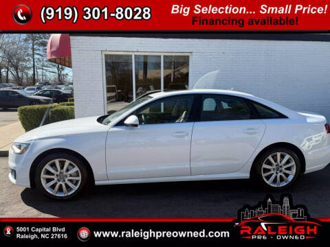 2016 Audi A6 for sale at Raleigh Pre-Owned in Raleigh NC