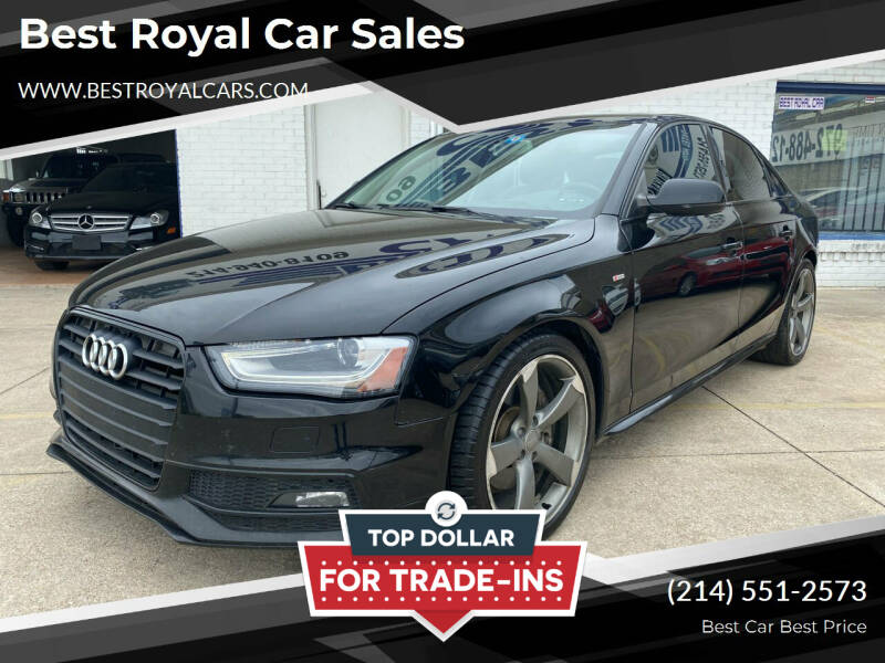 2014 Audi A4 for sale at Best Royal Car Sales in Dallas TX