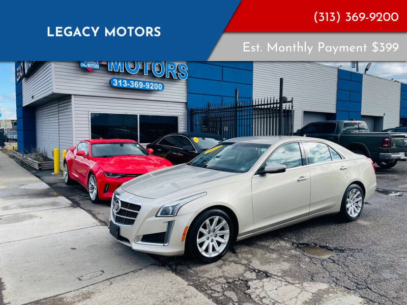 2014 Cadillac CTS for sale at Legacy Motors in Detroit MI