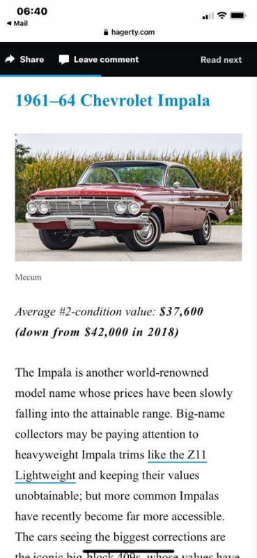 1962 Chevrolet Impala
