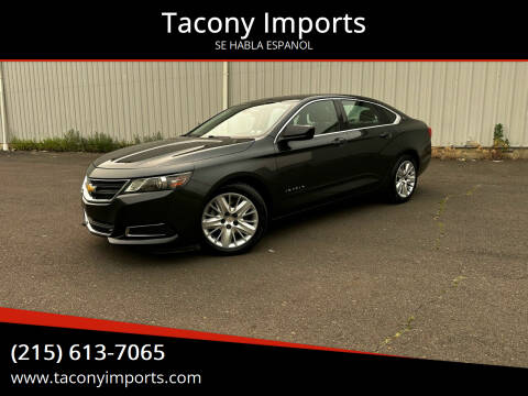 2014 Chevrolet Impala for sale at Tacony Imports in Philadelphia PA