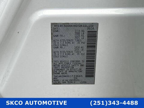 2014 Nissan Pathfinder Platinum