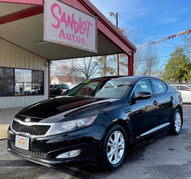 2013 Kia Optima for sale at Sandlot Autos in Tyler TX