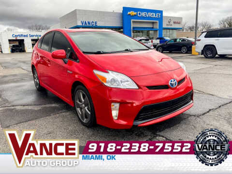 2015 Toyota Prius for sale at Vance Fleet Services in Guthrie OK