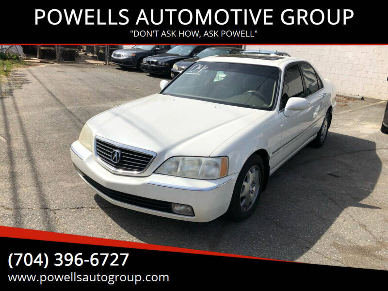 2004 Acura RL for sale at POWELLS AUTOMOTIVE GROUP in Gastonia NC