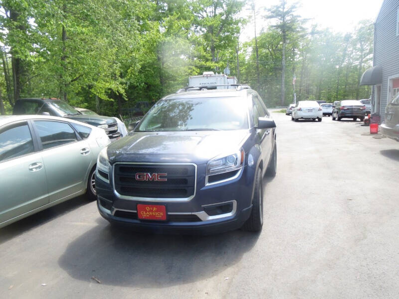 2013 GMC Acadia for sale at D & F Classics in Eliot ME