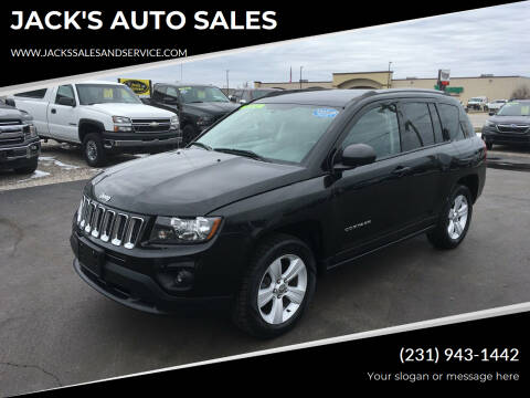 2016 Jeep Compass for sale at JACK'S AUTO SALES in Traverse City MI