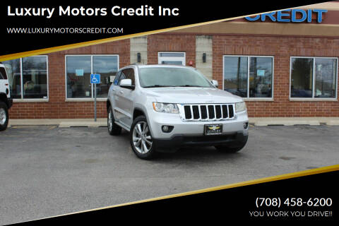 2011 Jeep Grand Cherokee for sale at Luxury Motors Credit Inc in Bridgeview IL