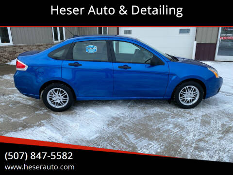 2010 Ford Focus for sale at Heser Auto & Detailing in Jackson MN