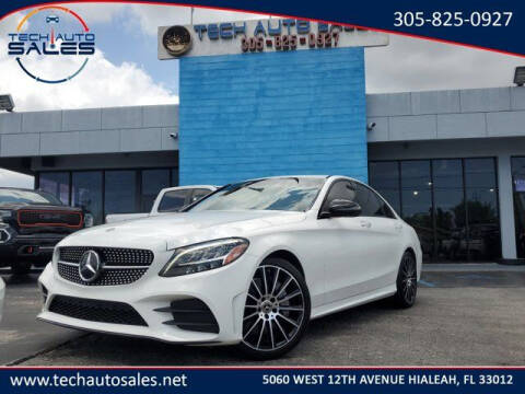 2019 Mercedes-Benz C-Class for sale at Tech Auto Sales in Hialeah FL