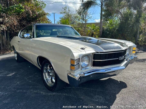 1971 Chevrolet Chevelle for sale at Autohaus of Naples in Naples FL