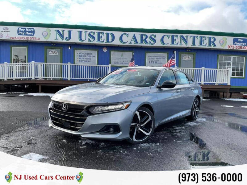 2021 Honda Accord for sale at New Jersey Used Cars Center in Irvington NJ