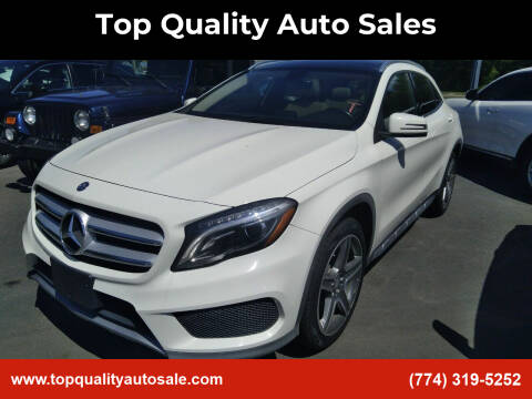 2015 Mercedes-Benz GLA for sale at Top Quality Auto Sales in Westport MA