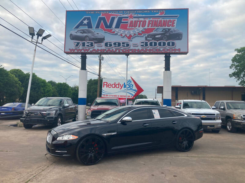 2011 Jaguar XJL for sale at ANF AUTO FINANCE in Houston TX