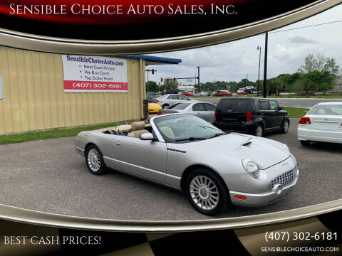 2004 Ford Thunderbird for sale at Sensible Choice Auto Sales, Inc. in Longwood FL