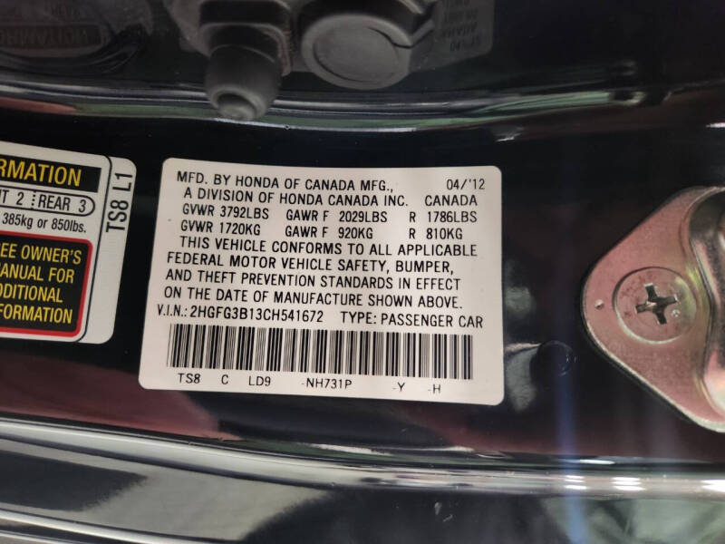 2012 Honda Civic EX-L