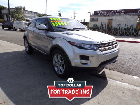 2014 Land Rover Range Rover Evoque Coupe for sale at Santa Monica Suvs in Santa Monica CA