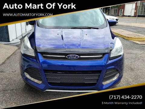2015 Ford Escape for sale at Auto Mart Of York in York PA