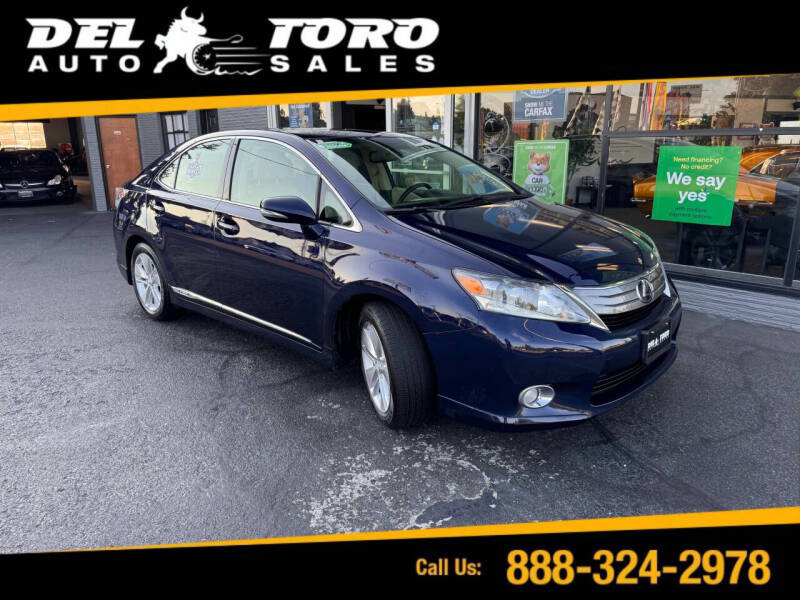 2011 Lexus HS 250h for sale at DEL TORO AUTO SALES in Auburn WA