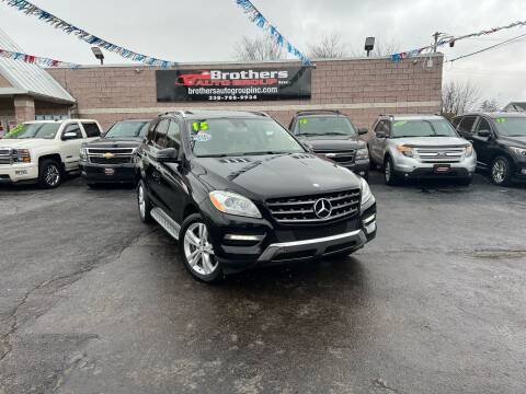 2015 Mercedes-Benz M-Class for sale at Brothers Auto Group - Brothers Auto Outlet in Youngstown OH