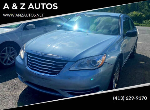 2013 Chrysler 200 for sale at A & Z AUTOS in Westfield MA