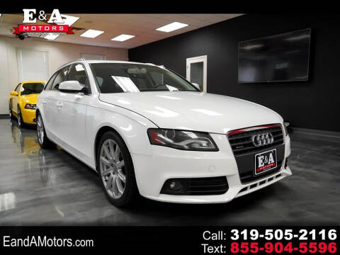 2011 Audi A4 for sale at E&A Motors in Waterloo IA