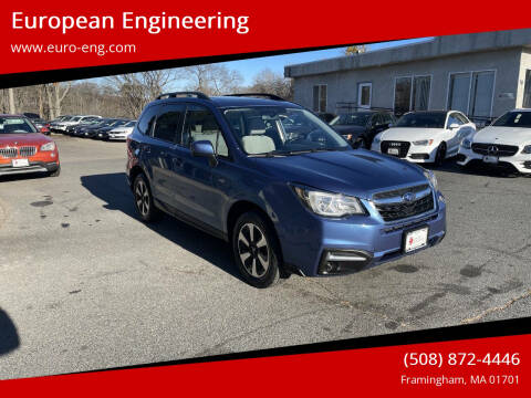 2018 Subaru Forester for sale at European Engineering in Framingham MA