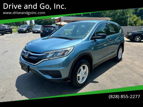 2015 Honda CR-V for sale at Drive and Go, Inc. in Hickory NC