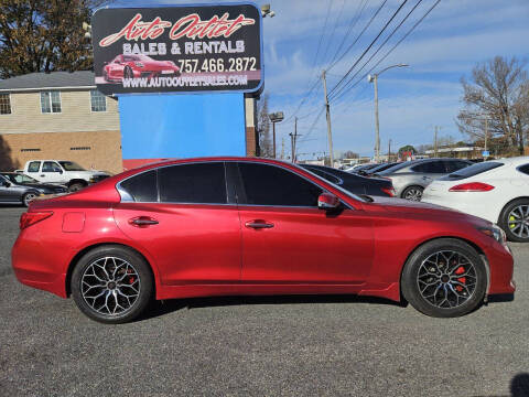 2017 Infiniti Q50 Red Sport 400