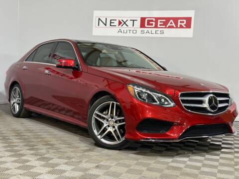 2015 Mercedes-Benz E-Class for sale at Next Gear Auto Sales in Westfield IN
