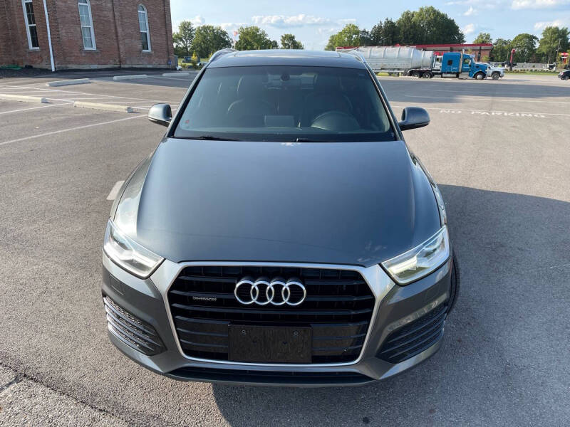 Used 2018 Audi Q3 Premium with VIN WA1ECCFS1JR026489 for sale in Etna, OH