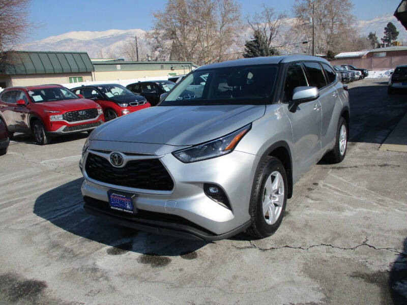 2021 Toyota Highlander for sale at Autobahn Motors Corp in Bountiful UT