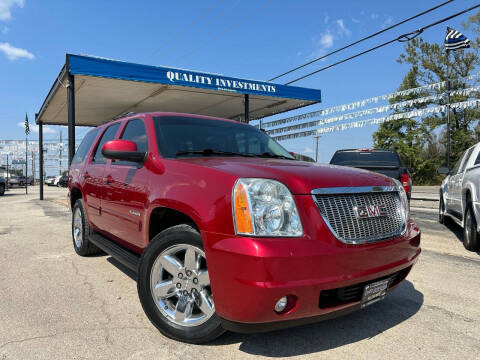 2013 GMC Yukon for sale at Quality Investments in Tyler TX