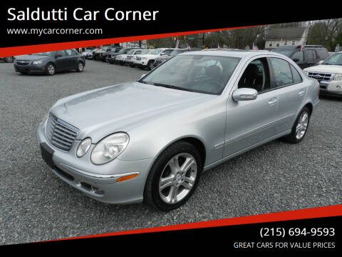 2006 Mercedes-Benz E-Class for sale at Saldutti Car Corner in Gilbertsville PA
