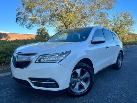 2014 Acura MDX for sale at William D Auto Sales in Norcross GA