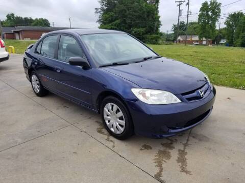 2005 Honda Civic for sale at The Auto Resource LLC in Hickory NC