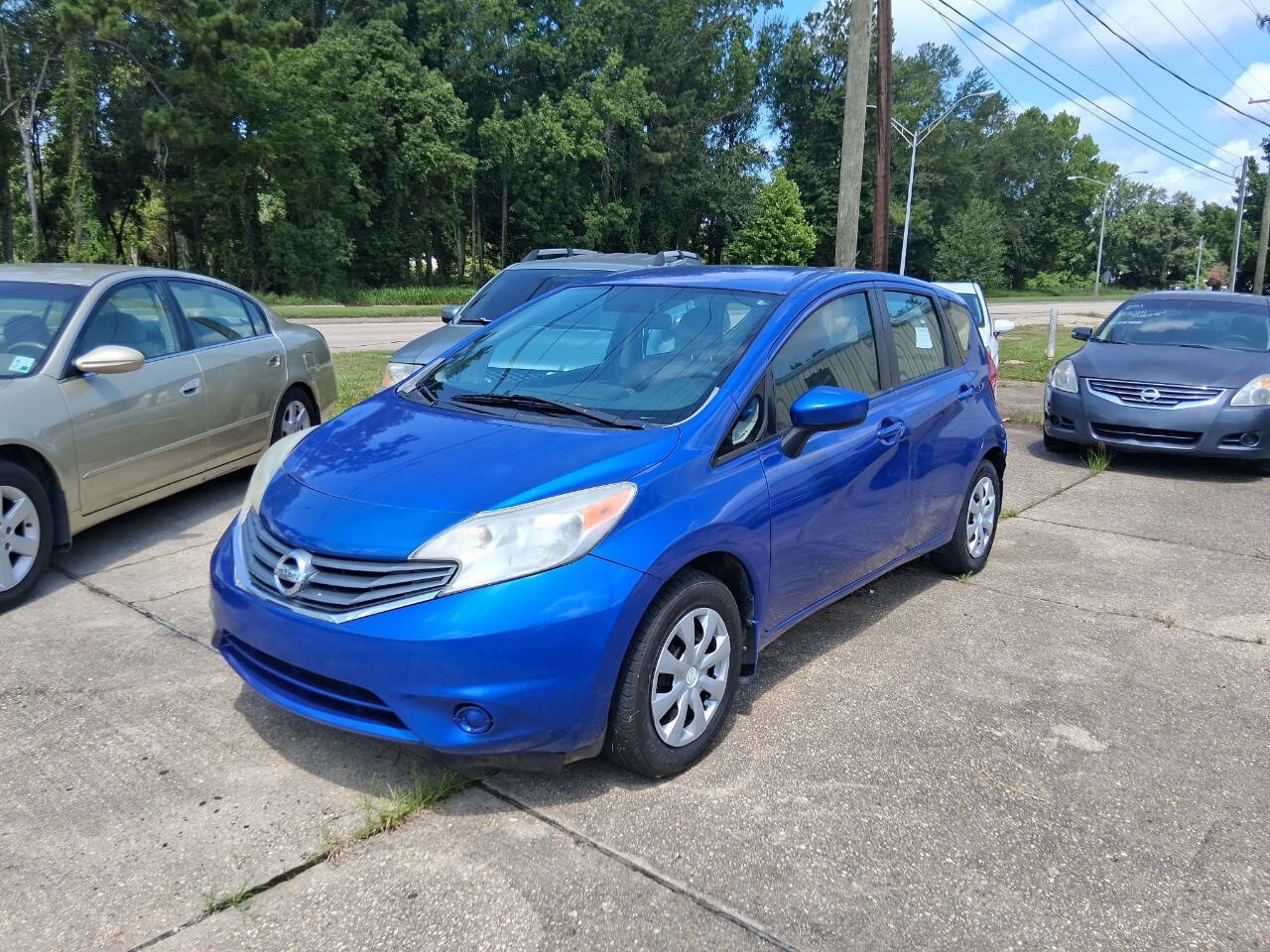 Blue 2015 Nissan Versa Note S Plus S Plus 4dr Hatchback 1