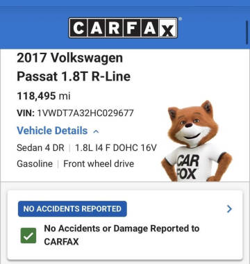 2017 Volkswagen Passat 1.8T R-Line
