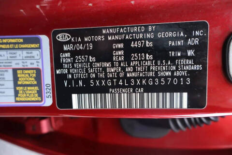 2019 Kia Optima