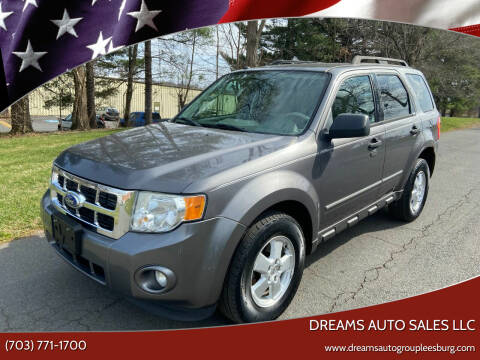 2012 Ford Escape for sale at Dreams Auto Sales LLC in Leesburg VA