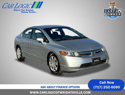2007 Honda Civic for sale at Car Logic of Wrightsville in Wrightsville PA